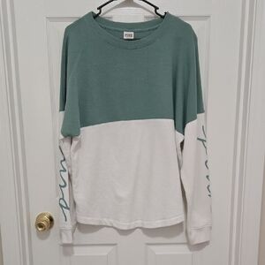Victoria's Secret PINK Green Pullover